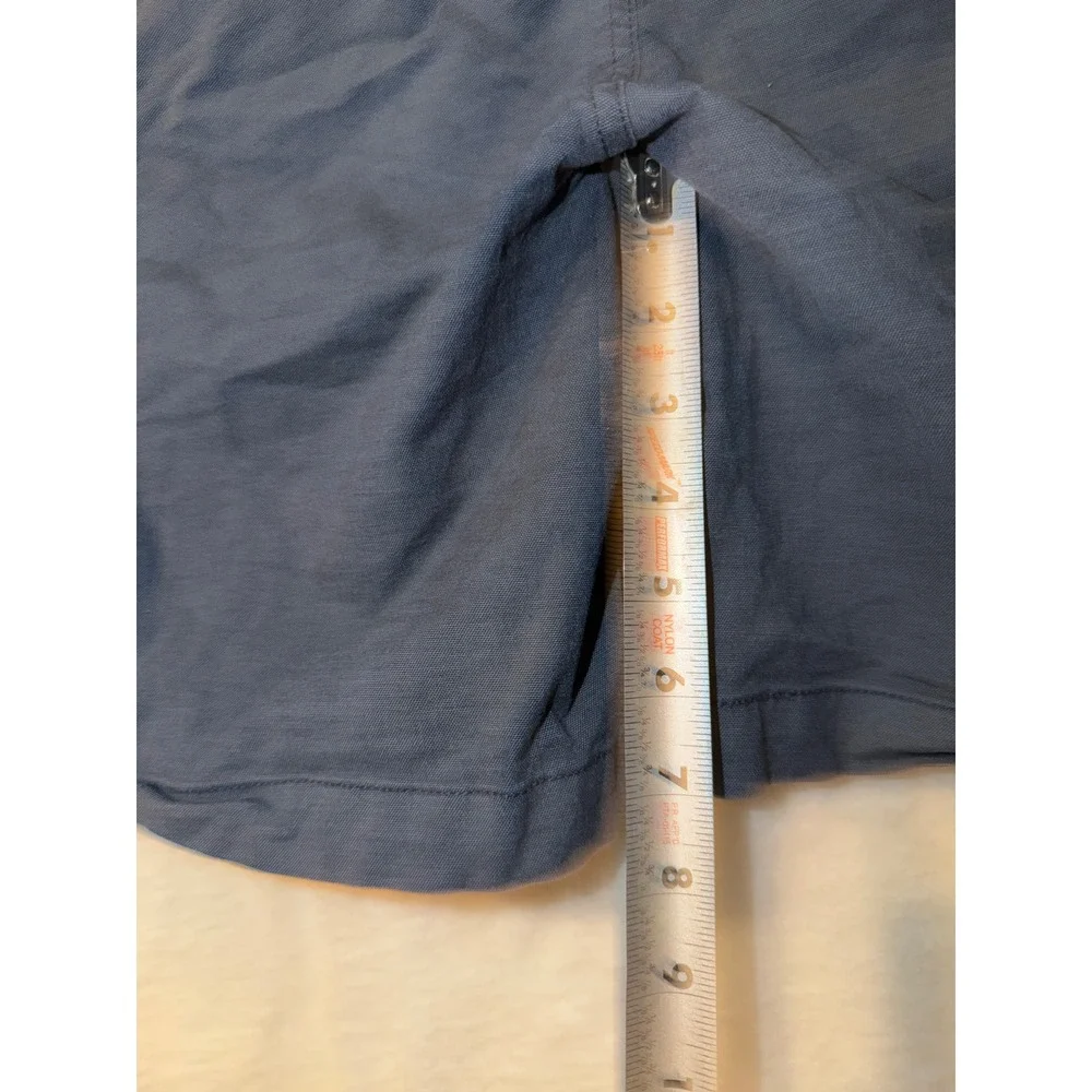Levis XX Chino Relaxed Fit Shorts Mens 38 Navy Blue Casual Cotton Twill 8 Inseam